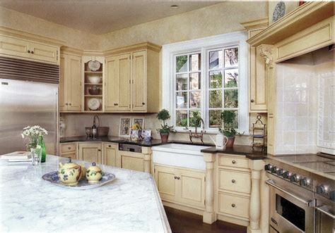 cream cabinets with stainless steel appliances|cream cabinet vs white appliance.